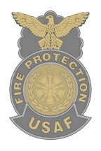 9z - AF Chief Metal Badge